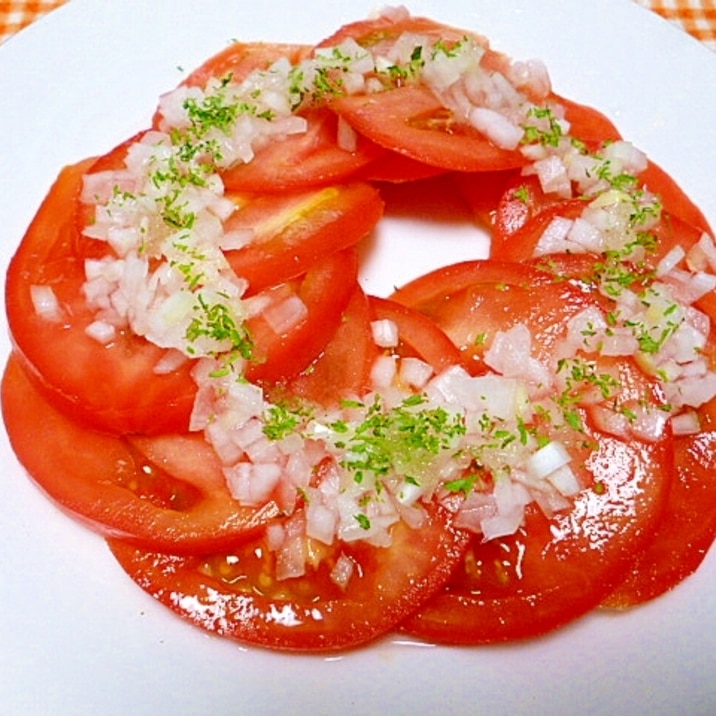トマトの簡単サラダ